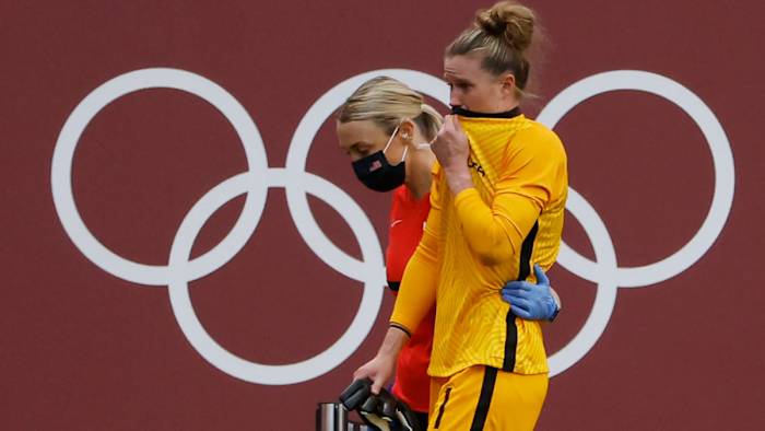 Alyssa Naeher is out injured for the USWNT